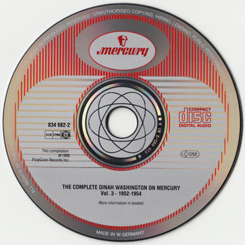 The Complete Dinah Washington On Mercury Vol.3 195 - Washington, Dinah