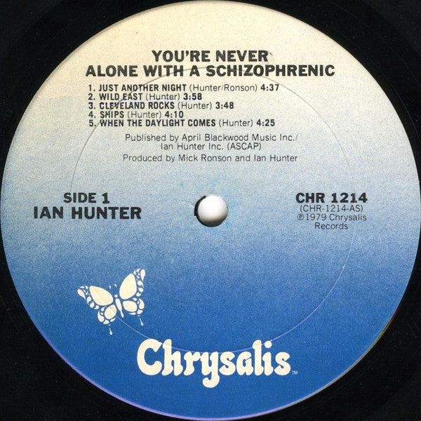 You're Never Alone With A Schizophrenic - Hunter, Ian