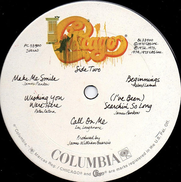 Chicago Ix - Chicago's Greatest Hits - Chicago