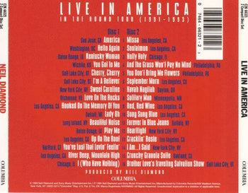 Live In America - In The Round Tour (1991-1993) - Diamond, Neil