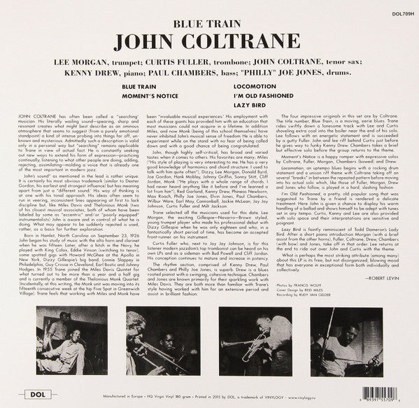 Blue Train - Coltrane, John