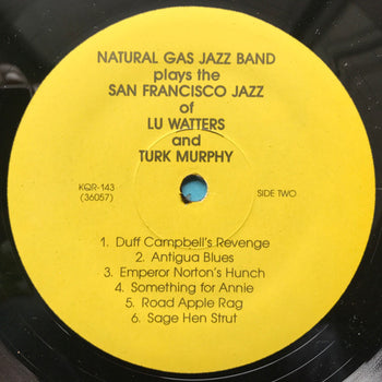 Plays The San Francisco Jazz Of Lu Watters & Turk  - Natural Gas Band