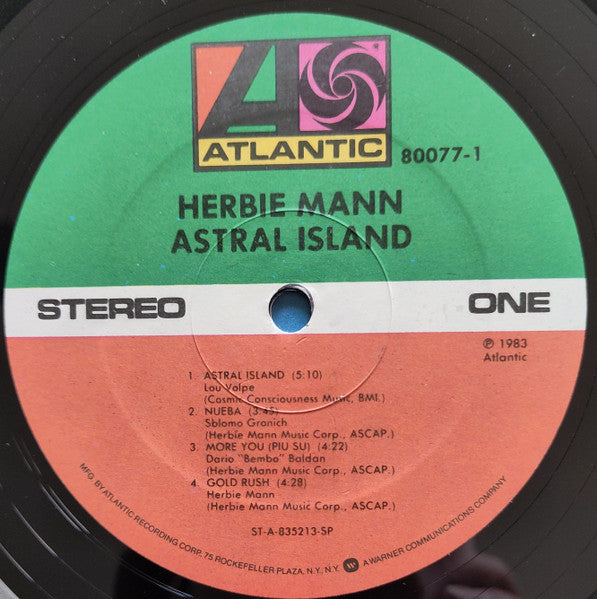 Astral Island - Mann, Herbie