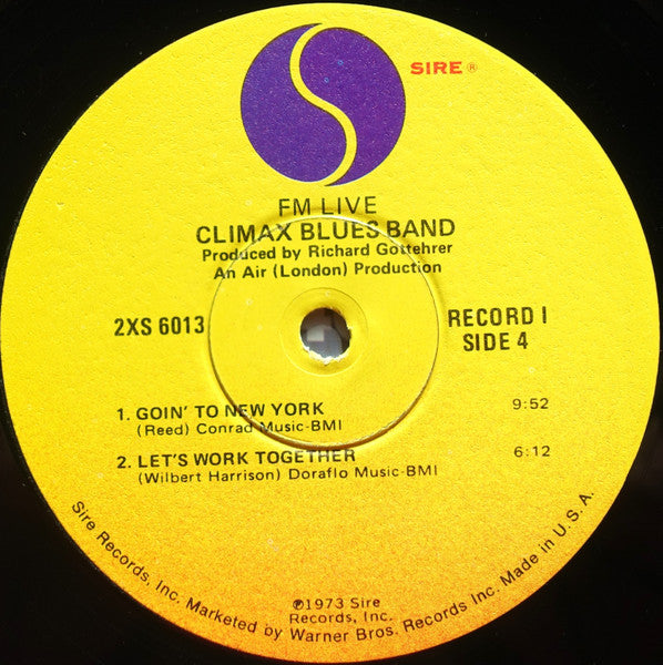 FM/Live - Climax Blues Band