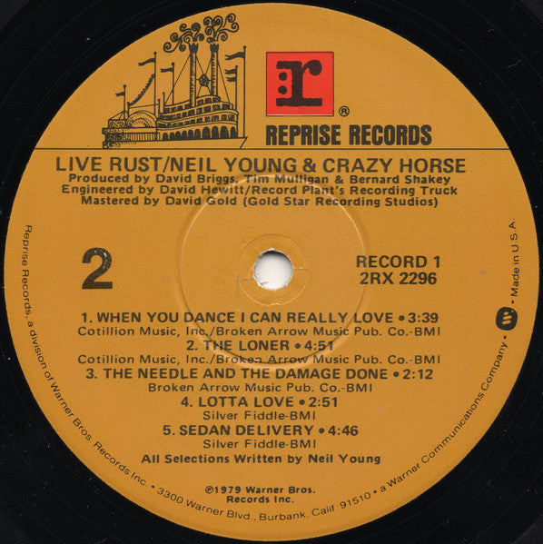 Live Rust - Young, Neil & Crazy Horse