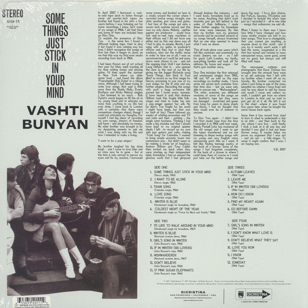 Some Things Just Stick In Your Mind: Singles - Bunyan, Vashti