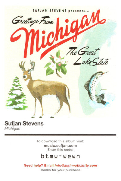Greetings From Michigan: The Great Lake State - Stevens, Sufjan