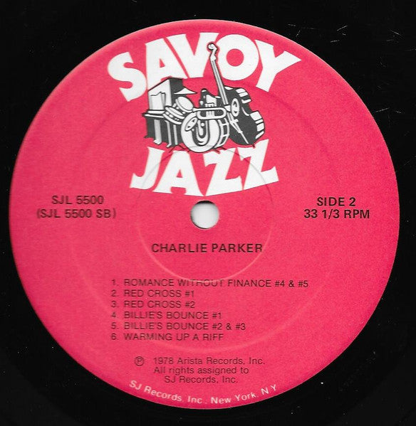 The Complete Savoy Studio Sessions - Parker, Charlie