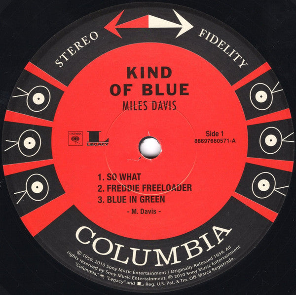Kind Of Blue - Davis, Miles