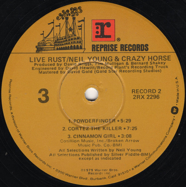 Live Rust - Young, Neil & Crazy Horse