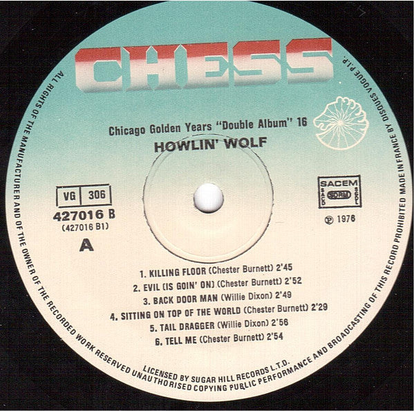 Chicago Golden Years "Double Album" 16 - Howlin' Wolf