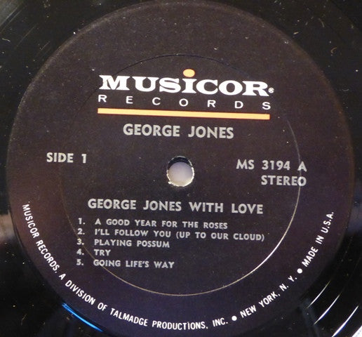 With Love - Jones, George