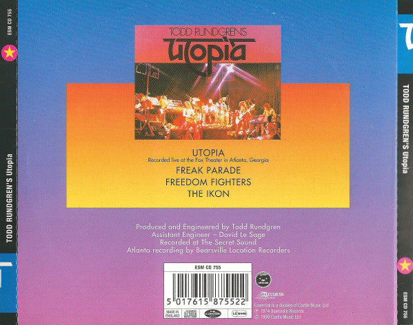 Todd Rundgren's Utopia - Utopia