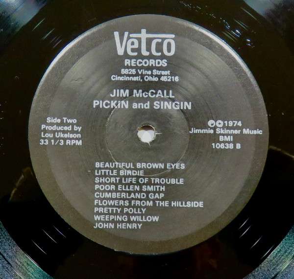 Pickin' And Singin' - McCall, Jim