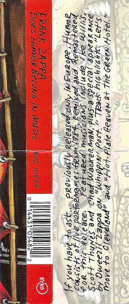Does Humor Belong In Music? - Zappa, Frank