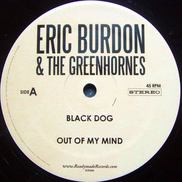 Eric Burdon And The Greenhornes - Burdon, Eric And The Greenhornes