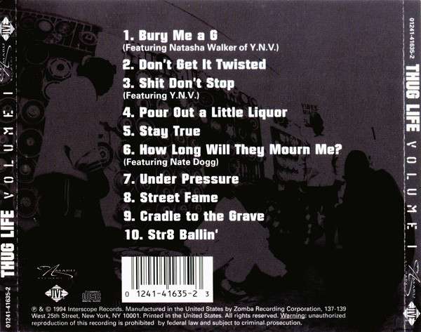 Volume 1 - 2pac [CD]