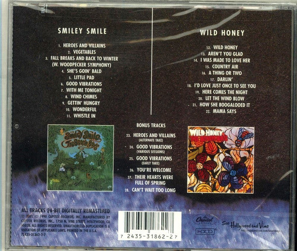 Smiley Smile/Wild Honey - Beach Boys