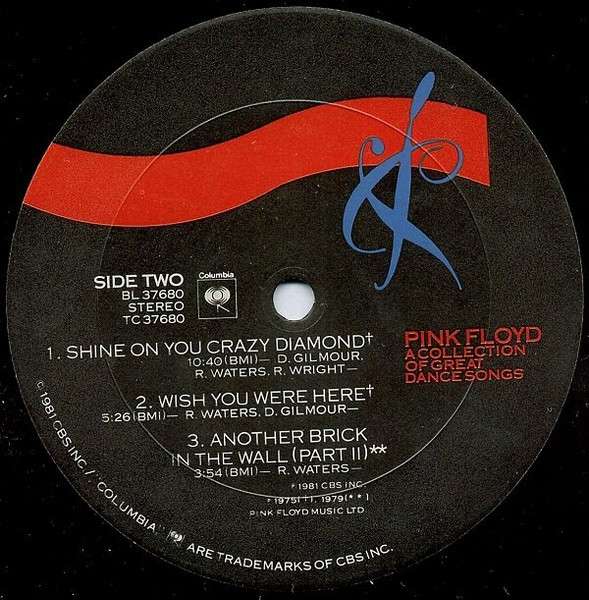 A Collection Of Great Dance Songs - Pink Floyd