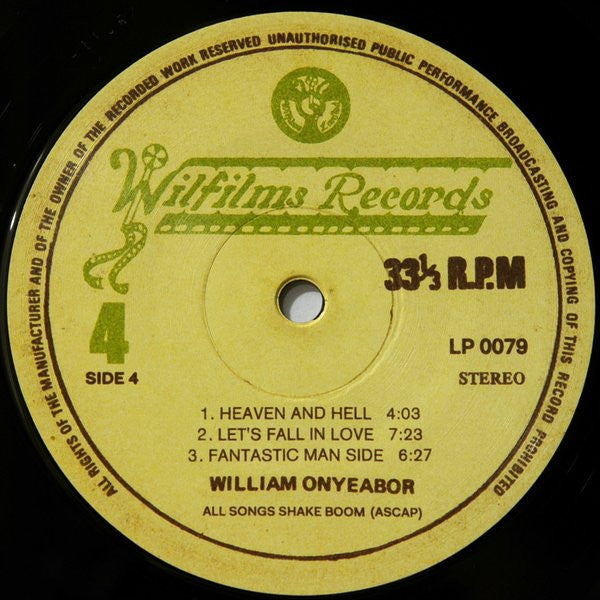 Who Is William Onyeabor? - Onyeabor, William