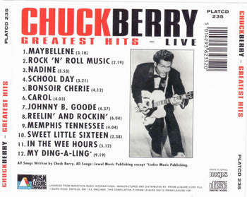 Greatest Hits - Live - Berry, Chuck