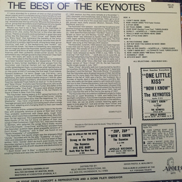 In The Evening - Keynotes, The