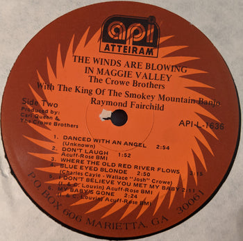 The Winds Are Blowing In The Maggie Valley - Crowe Brothers