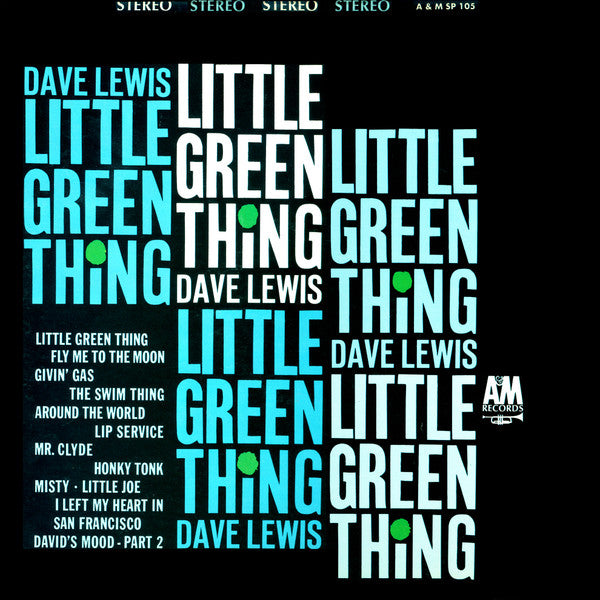 Little Green Thing - Lewis, Dave