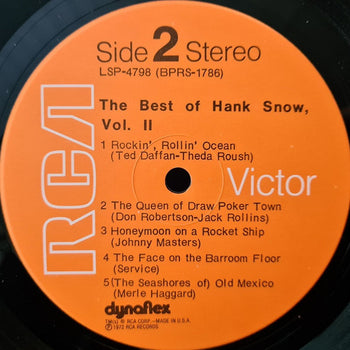 The Best Of Hank Snow, Vol. II - Snow, Hank