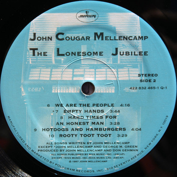 The Lonesome Jubilee - Mellencamp, John Cougar