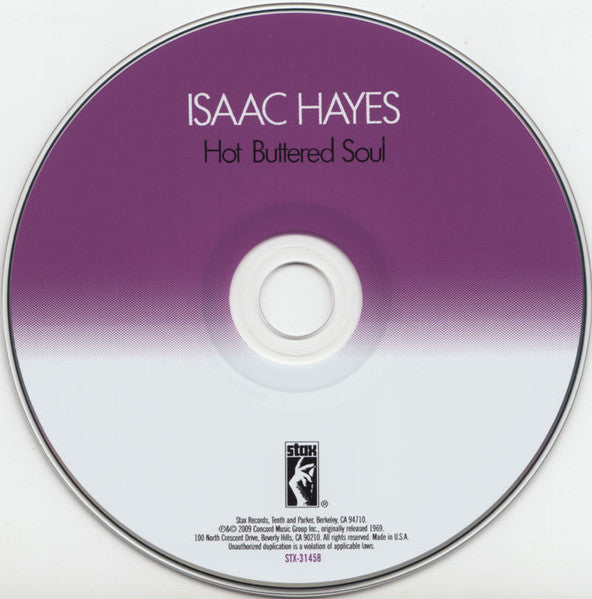 Hot Buttered Soul - Hayes, Isaac