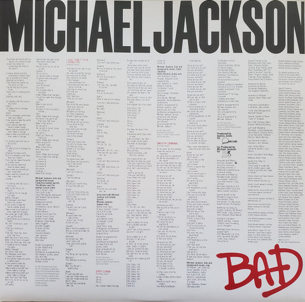 Bad - Jackson, Michael