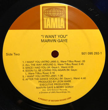I Want You - Gaye, Marvin
