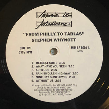 From Philly To Tablas - Whynott, Stephen