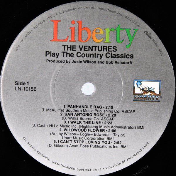 Play The Country Classics - Ventures, The