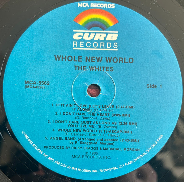 Whole New World - Whites