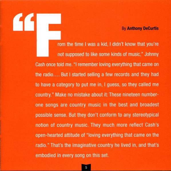 The Greatest: Number One's - Johnny Cash [CD]