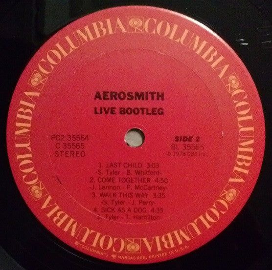 Live Bootleg - Aerosmith