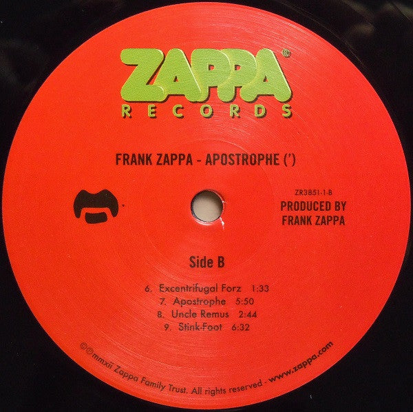 Apostrophe - Zappa, Frank