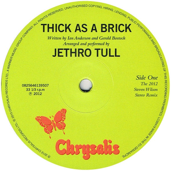 Thick As A Brick - Jethro Tull