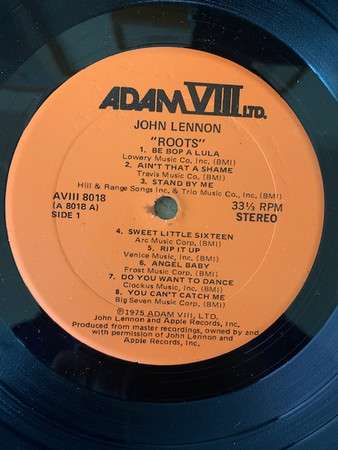 Roots : Sings The Great Rock & Roll Hits - Lennon, John