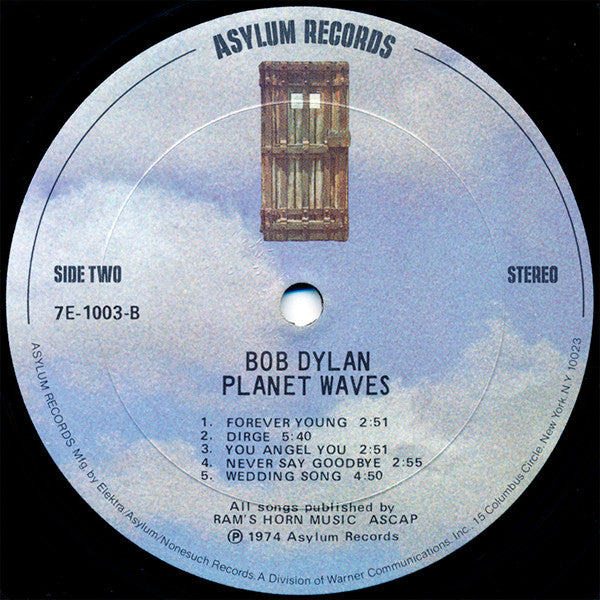 Planet Waves - Dylan, Bob