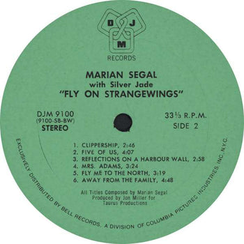 Fly On Strangewings - Segal, Marian W/ Silver Jade