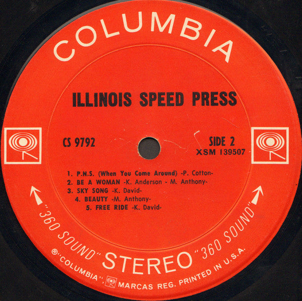 The Illinois Speed Press - Illinois Speed Press, The