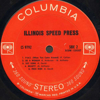 The Illinois Speed Press - Illinois Speed Press, The