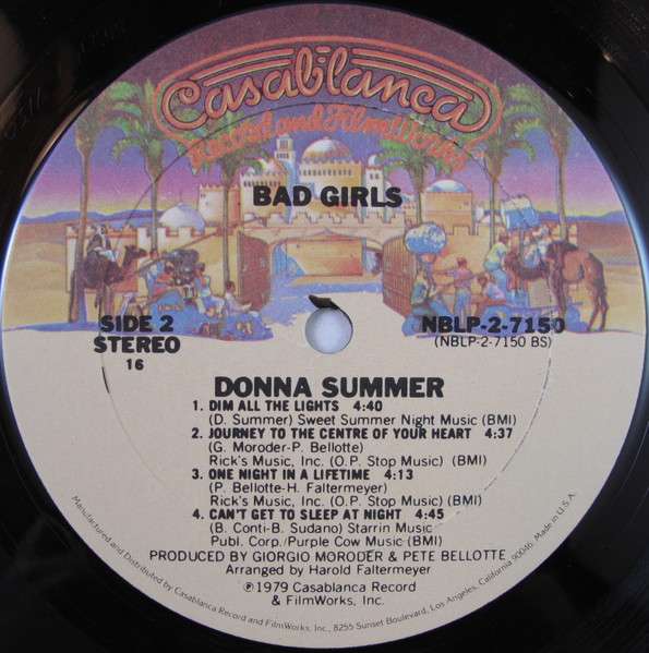 Bad Girls - Summer, Donna