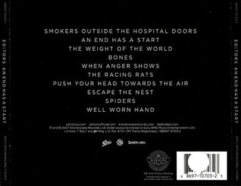 An End Has A Start - Editors