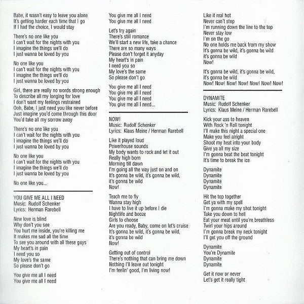 Blackout - Scorpions