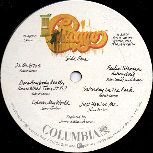 Chicago Ix - Chicago's Greatest Hits - Chicago