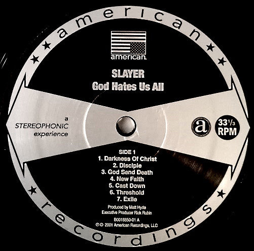 God Hates Us All - Slayer